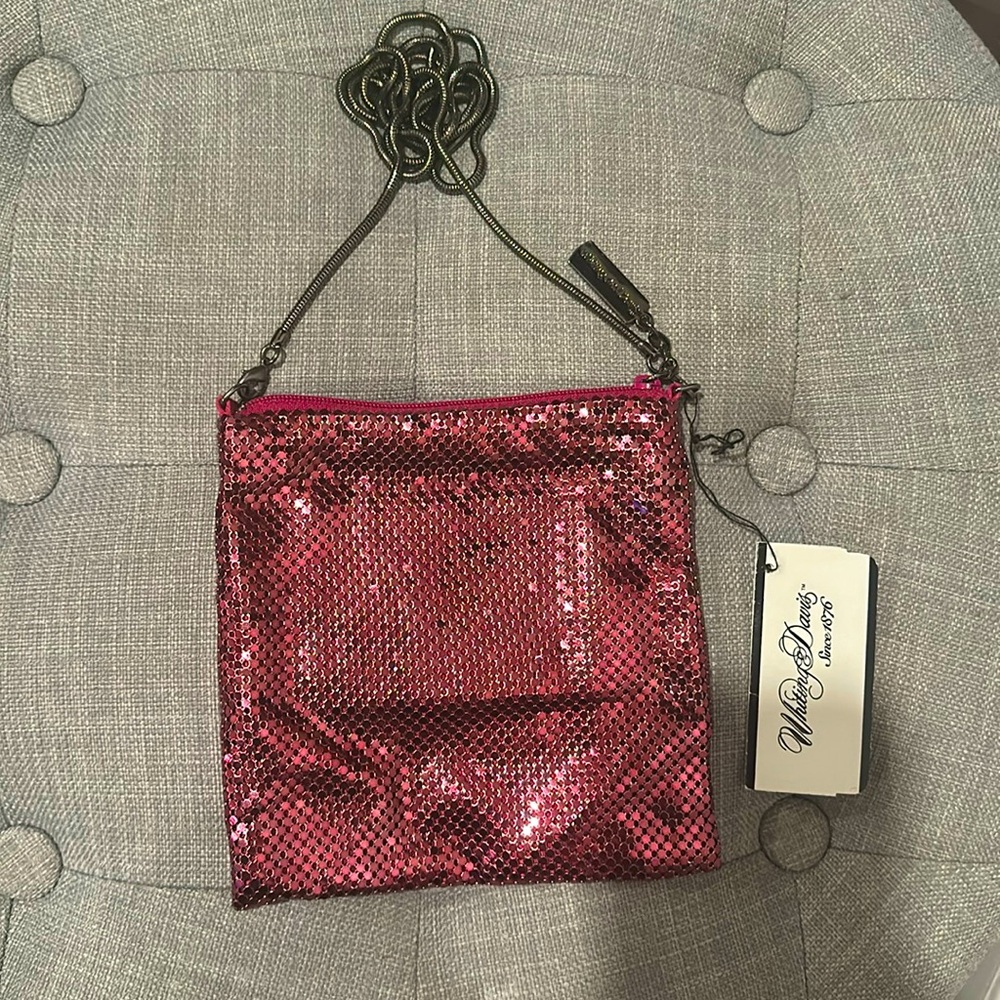 90’s Magenta crossbody bag